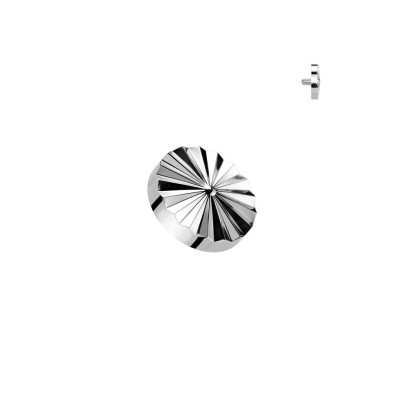 Implant Grade Titanium Internally Threaded Diamond Cut Round Top