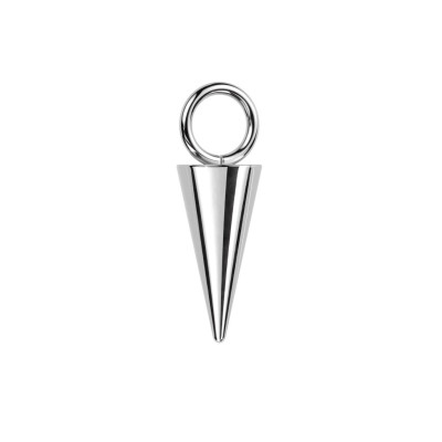 Implant Grade Titanium Dangle Cone Charm for Hoops